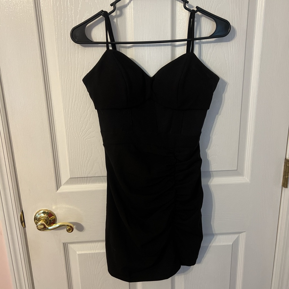 Windsor Black Mini Dress
